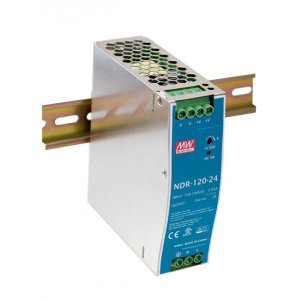 ZASILACZ NDR 24V / 48V 120W na szynę DIN