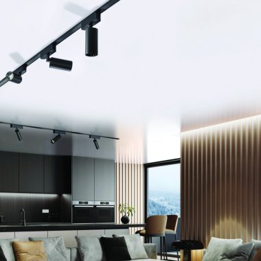 Rodzaje szyn oświetleniowych: magnetyczne, 1-fazowe, 3-fazowe