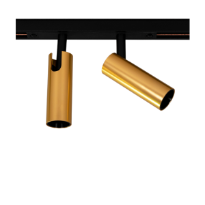 MAGNETIC 48V MINI SPOT DUE 2x7W ZŁOTY