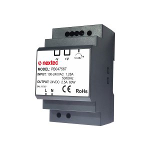 ZASILACZ 24V NA SZYNĘ DIN 60W IP20 
