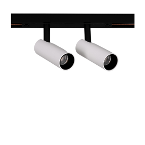 MAGNETIC 48V MINI SPOT DUE 2x7W ŚCIEMNIANIE TUYA / DALI BIAŁO-CZARNY 