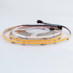 TAŚMA CYFROWA 24V COB 360LED 12W 3000K 10mm SM16703 / WS2811 (rolka 5m)