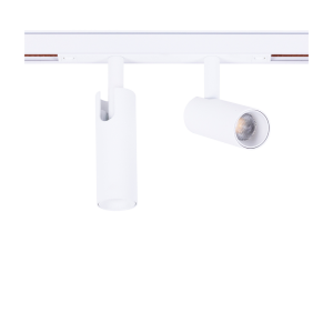 MAGNETIC 48V MINI SPOT DUE 2x7W BIAŁY